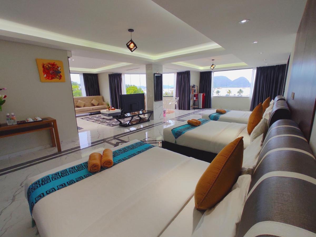 Shell Out Beach Club Suite Kuah Extérieur photo